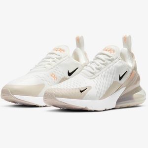 Nike Air Max 270 “Summit White Desert Sand” -size 8